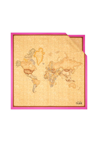 ALVIERO MARTINI 1° CLASSE Foulard Donna Fuxia Beige K3170-ALOE - Sandrini Calzature e Abbigliamento
