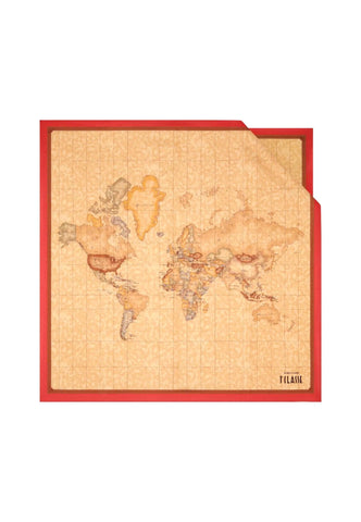 ALVIERO MARTINI 1° CLASSE Foulard Donna Scarlet Red Beige K3170-ALOE - Sandrini Calzature e Abbigliamento
