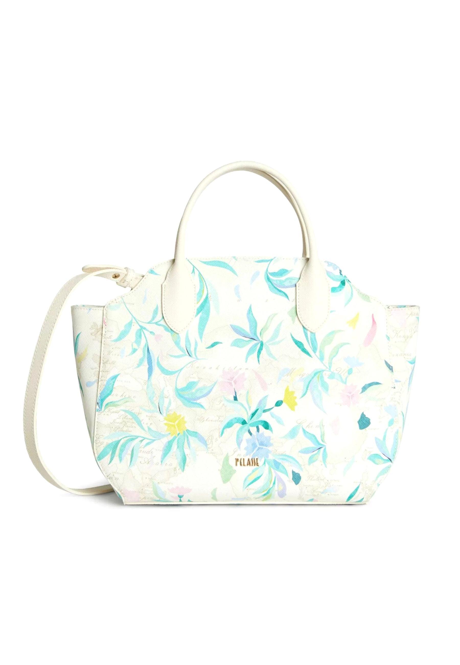 ALVIERO MARTINI 1° CLASSE Hand Bag Borsa Fiori White GU53-9794 - Sandrini Calzature e Abbigliamento