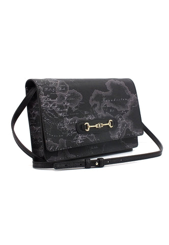 ALVIERO MARTINI 1° CLASSE Pochette Carryall Black PH53-N611 - Sandrini Calzature e Abbigliamento