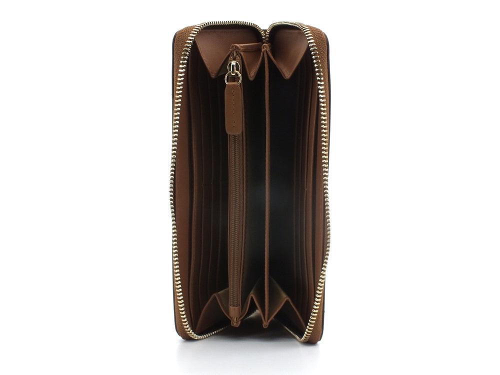 ALVIERO MARTINI 1° CLASSE Portafoglio Zip Around Marrone Tobacco PG73-8587 - Sandrini Calzature e Abbigliamento