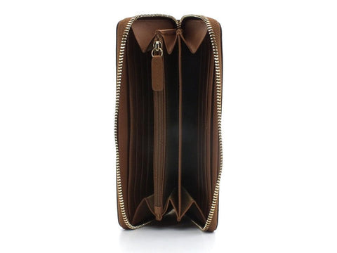 ALVIERO MARTINI 1° CLASSE Portafoglio Zip Around Marrone Tobacco PG73-8587 - Sandrini Calzature e Abbigliamento