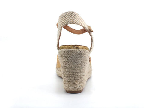 ALVIERO MARTINI 1° CLASSE Sandalo Zeppa Geo Natural Beige Z0202-9392 - Sandrini Calzature e Abbigliamento