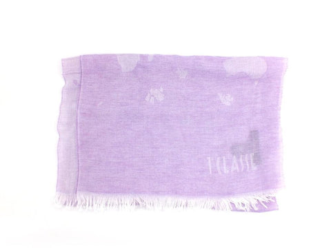 ALVIERO MARTINI 1° CLASSE Sciarpa Foulard 40*180 Geo Viola Lavander S244-C213 - Sandrini Calzature e Abbigliamento
