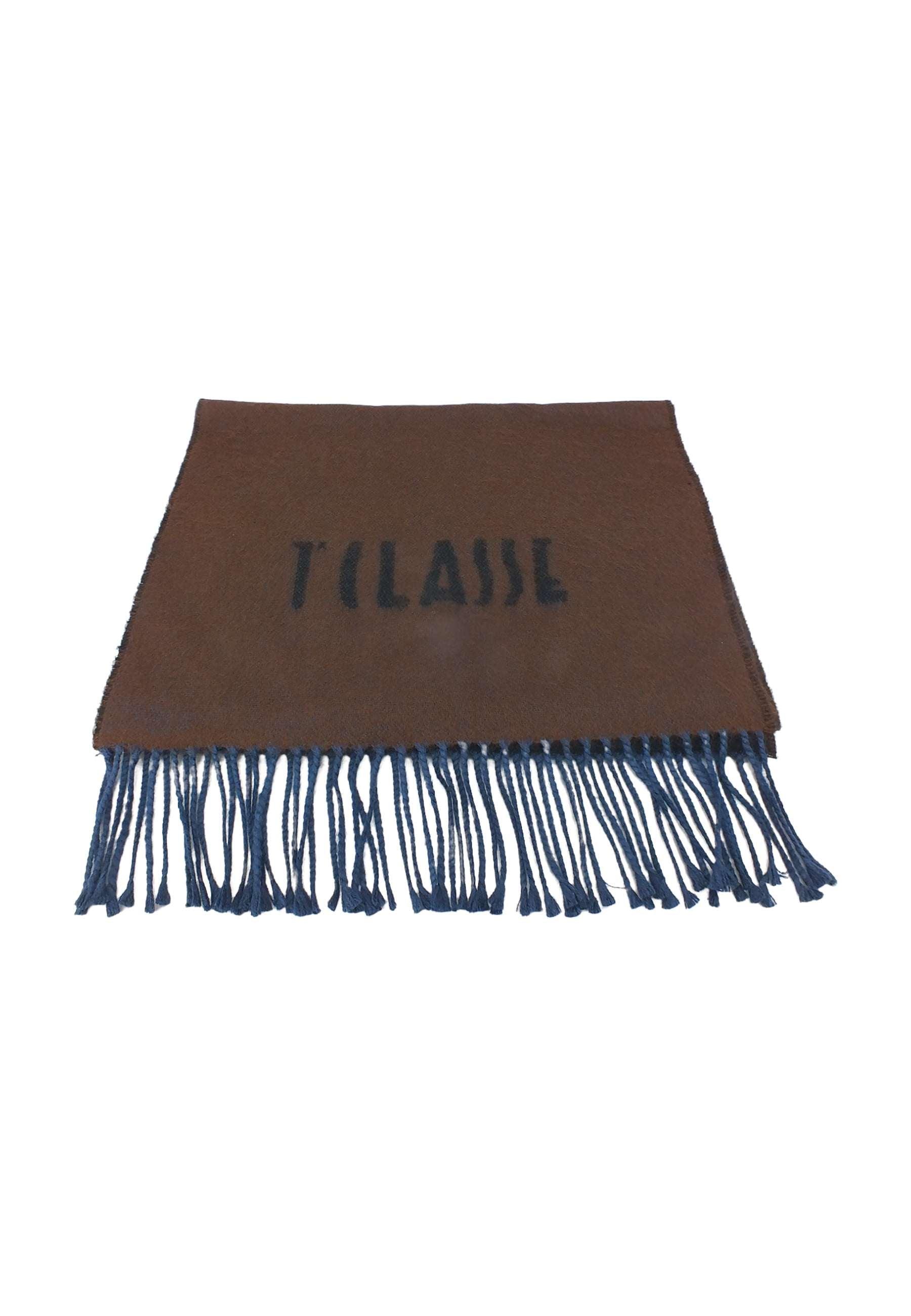ALVIERO MARTINI 1° CLASSE Sciarpa Geo Dark Brown S274-C162 - Sandrini Calzature e Abbigliamento