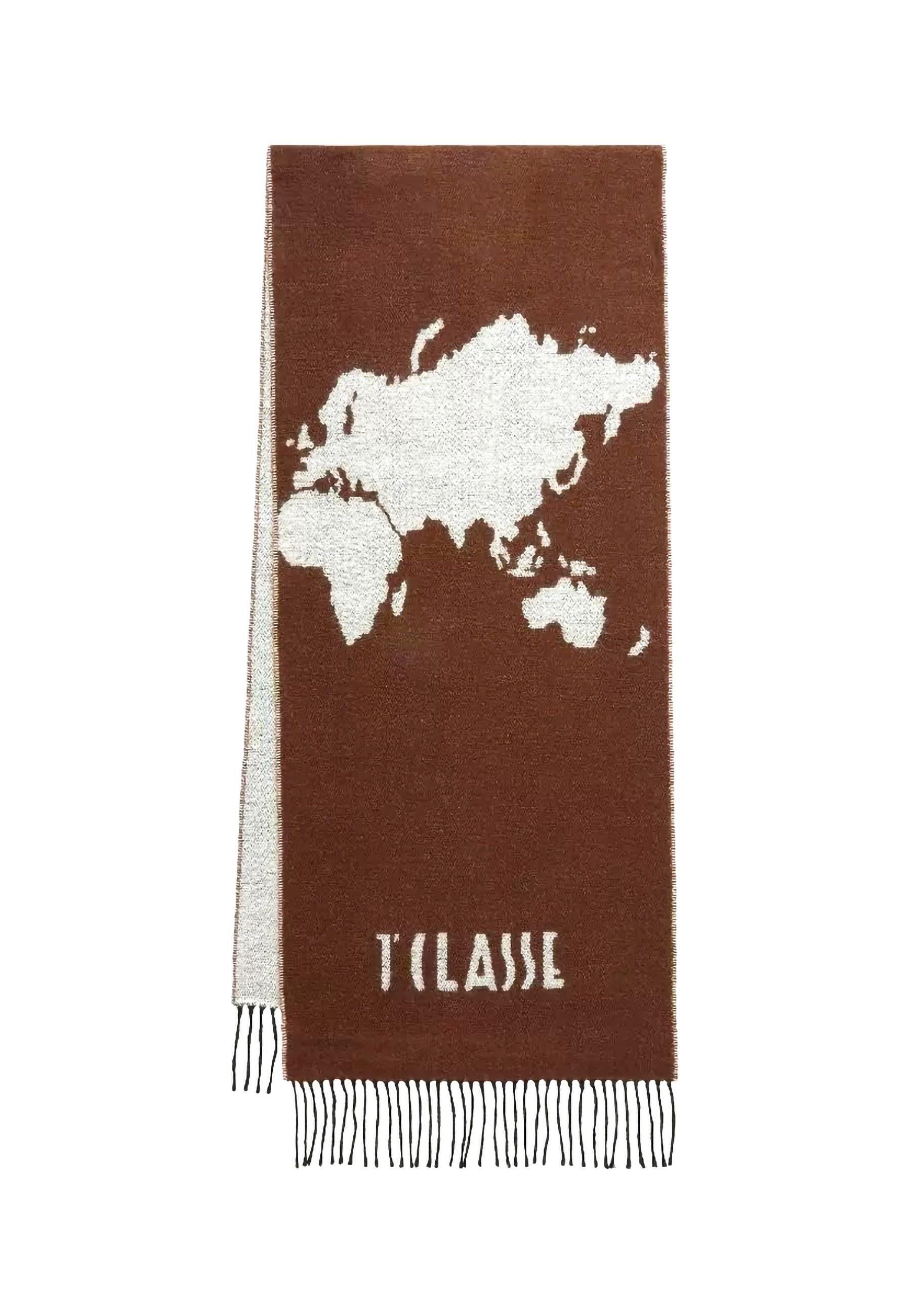 ALVIERO MARTINI 1° CLASSE Sciarpa Geo Donna Dark Brown KS378-1623 - Sandrini Calzature e Abbigliamento