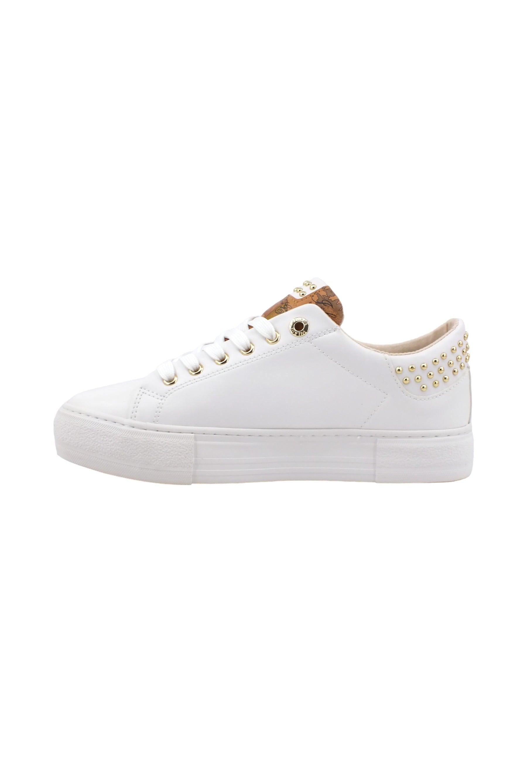ALVIERO MARTINI 1° CLASSE Sneaker Borchie Donna White N1509-0289 - Sandrini Calzature e Abbigliamento