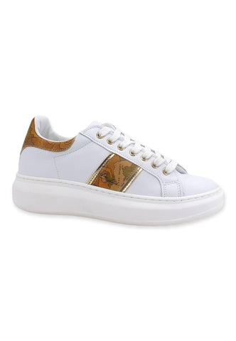 ALVIERO MARTINI 1° CLASSE Sneaker Donna Bande Geo White Z0413-578 - Sandrini Calzature e Abbigliamento