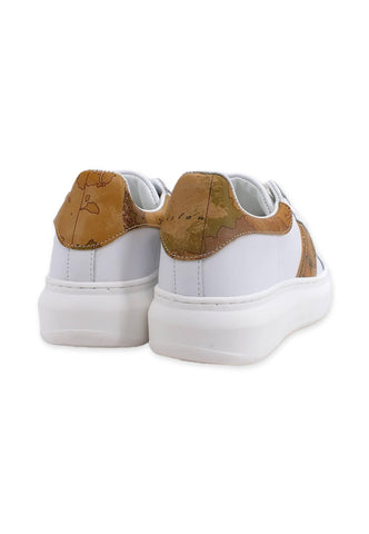 ALVIERO MARTINI 1° CLASSE Sneaker Donna Bande Geo White Z0413-578 - Sandrini Calzature e Abbigliamento