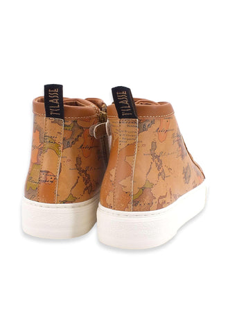 ALVIERO MARTINI 1° CLASSE Sneaker Donna Beige Geo 1297-0208 - Sandrini Calzature e Abbigliamento