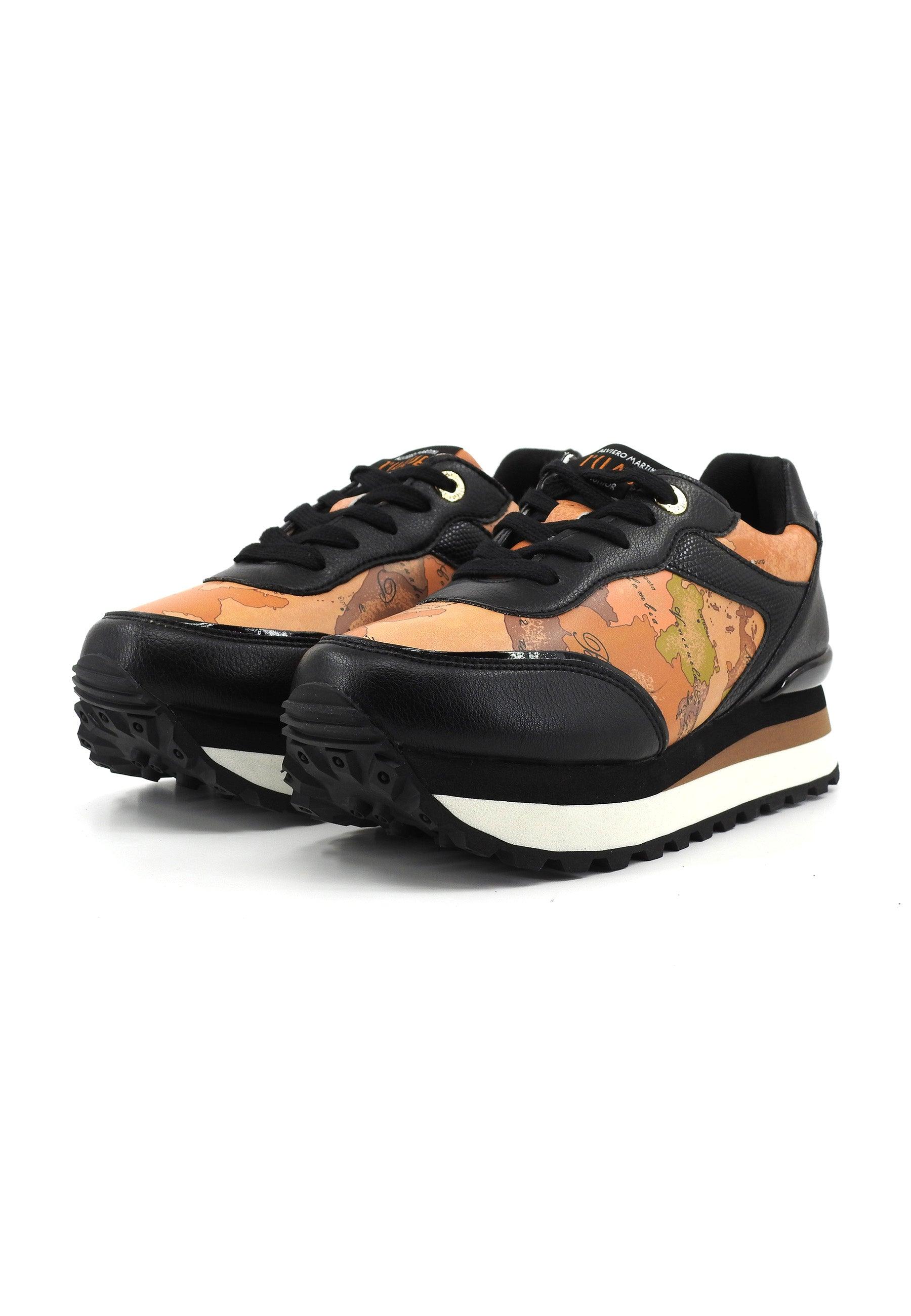 ALVIERO MARTINI 1° CLASSE Sneaker Donna Black Geo N1690-0193 - Sandrini Calzature e Abbigliamento