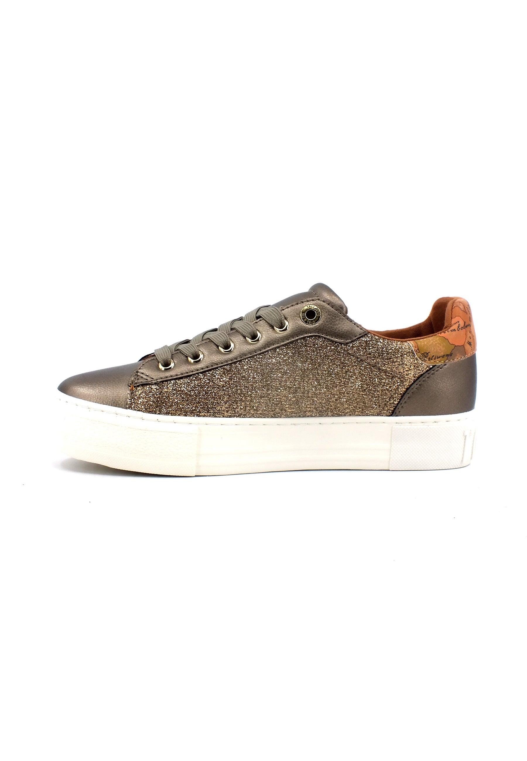 ALVIERO MARTINI 1° CLASSE Sneaker Donna Bronze Geo N1290-1488 - Sandrini Calzature e Abbigliamento