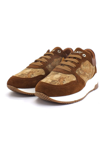 ALVIERO MARTINI 1° CLASSE Sneaker Donna Geo Marrone Natural Z0421-524F - Sandrini Calzature e Abbigliamento