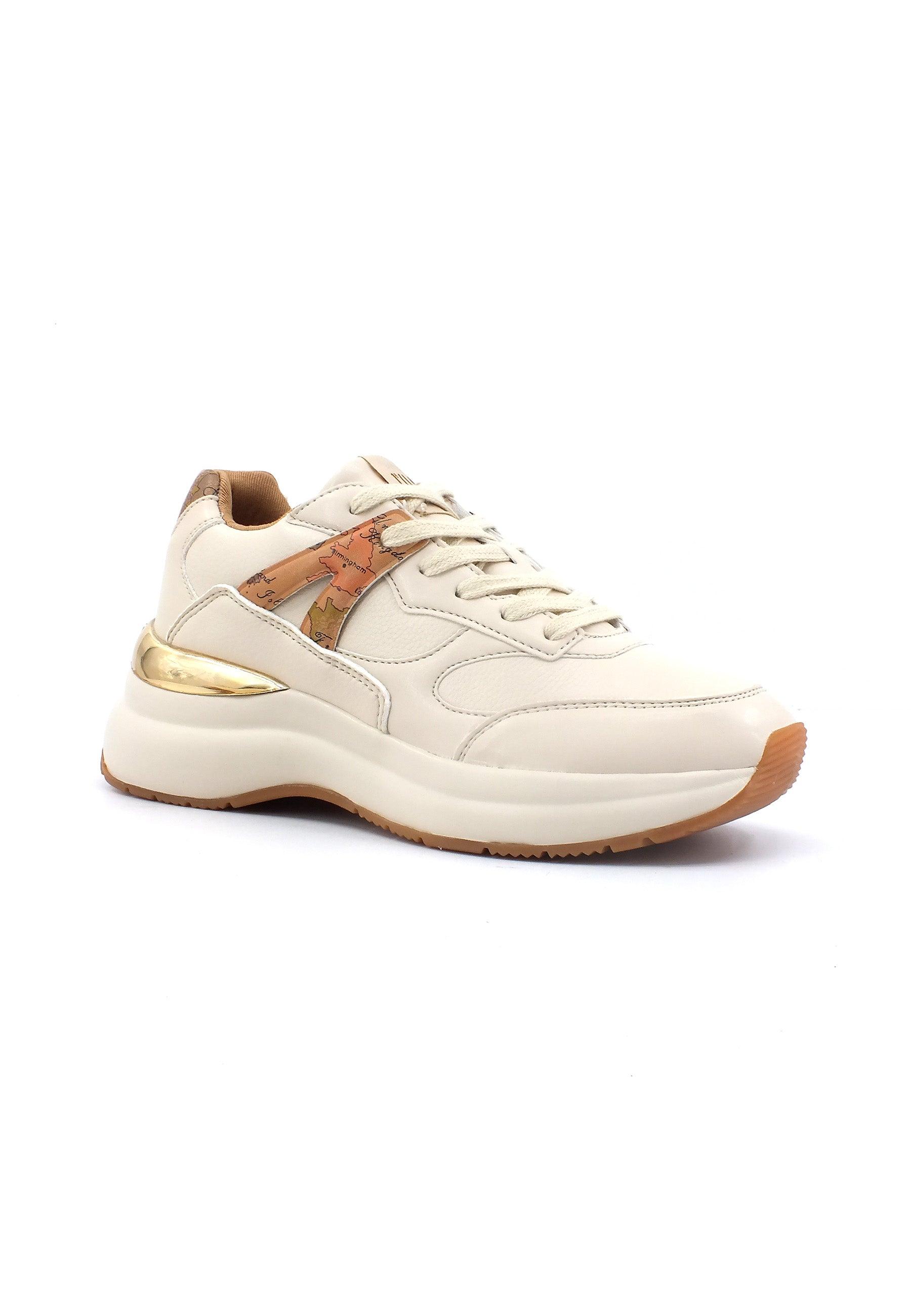 ALVIERO MARTINI 1° CLASSE Sneaker Donna Ivory Beige Geo N1683-0193 - Sandrini Calzature e Abbigliamento