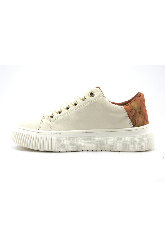 ALVIERO MARTINI 1° CLASSE Sneaker Donna Ivory Geo Beige N1677-0193 - Sandrini Calzature e Abbigliamento