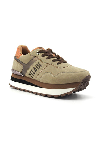 ALVIERO MARTINI 1° CLASSE Sneaker Donna Tortora Geo Beige N1689-1489 - Sandrini Calzature e Abbigliamento