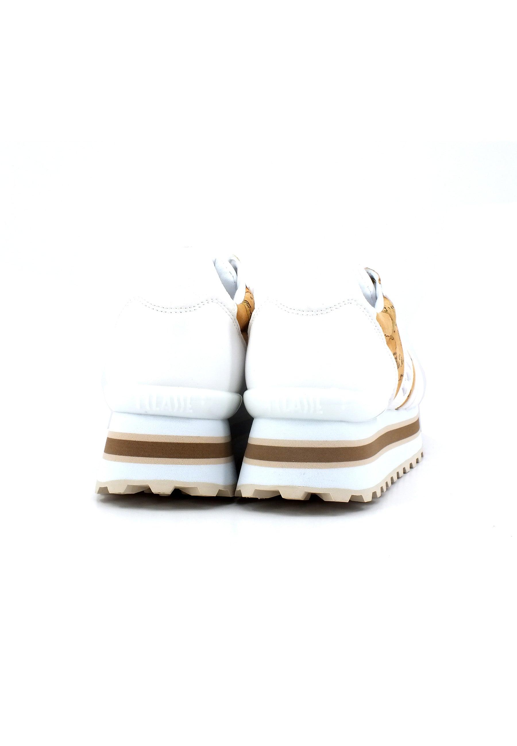 ALVIERO MARTINI 1° CLASSE Sneaker Donna White Beige N1520-0208 - Sandrini Calzature e Abbigliamento