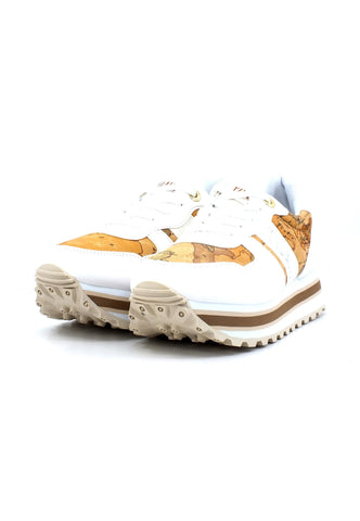 ALVIERO MARTINI 1° CLASSE Sneaker Donna White Beige N1520-0208 - Sandrini Calzature e Abbigliamento