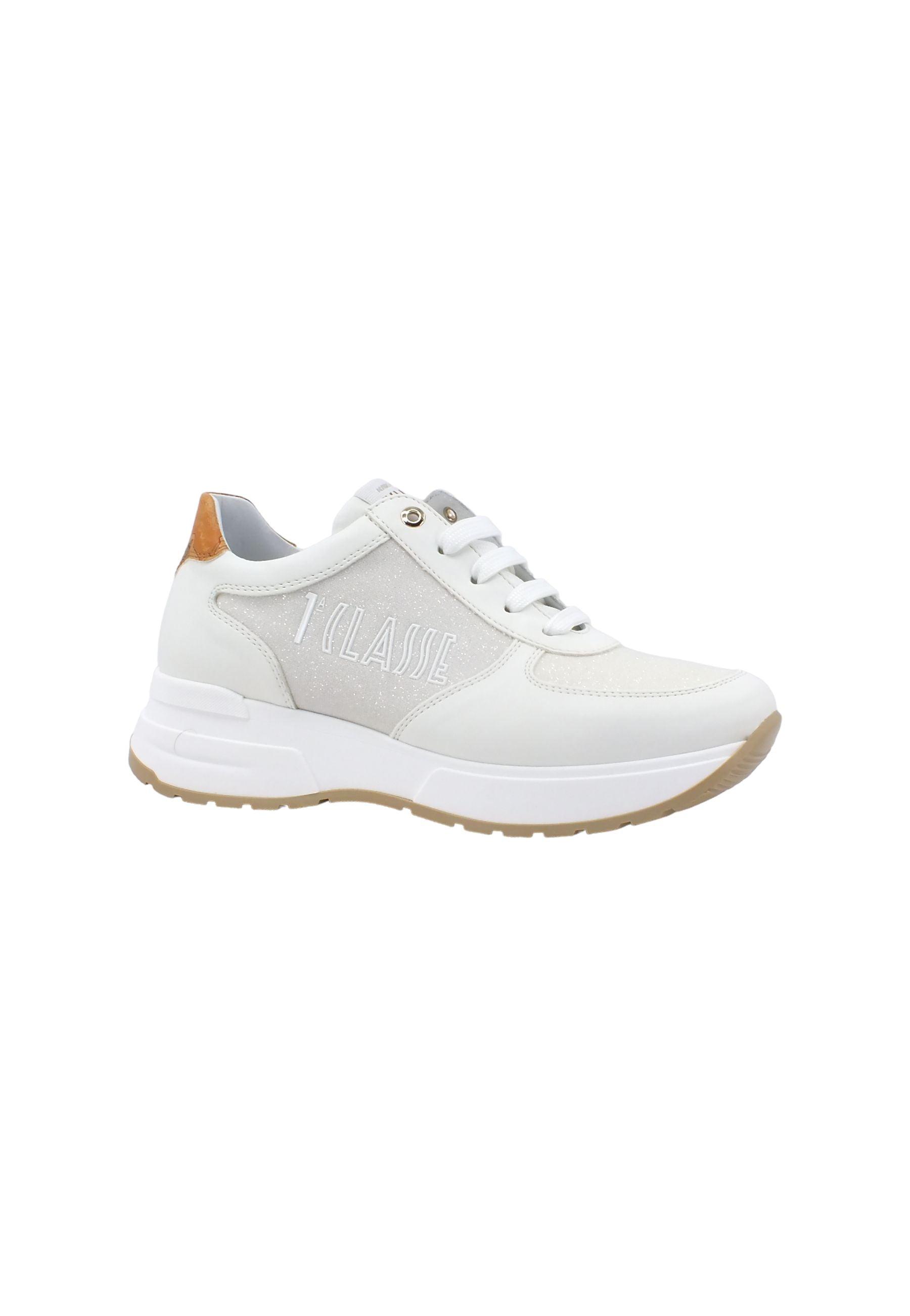 ALVIERO MARTINI 1° CLASSE Sneaker Donna White Beige N1580-1612 - Sandrini Calzature e Abbigliamento