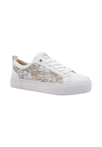 ALVIERO MARTINI 1° CLASSE Sneaker Donna White Safari Geo N1497-0558 - Sandrini Calzature e Abbigliamento