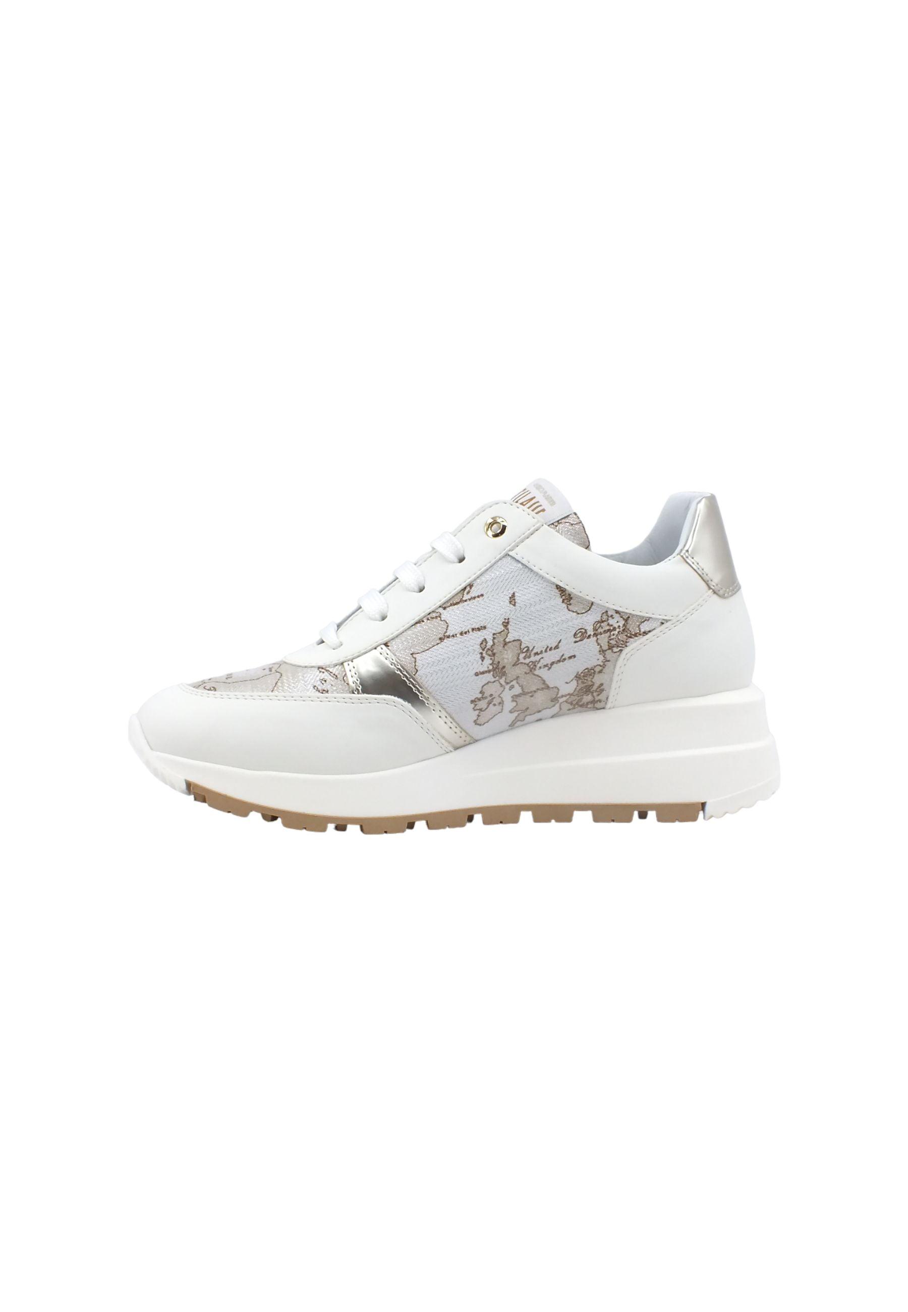 ALVIERO MARTINI 1° CLASSE Sneaker Donna White Safari N1589-1611 - Sandrini Calzature e Abbigliamento