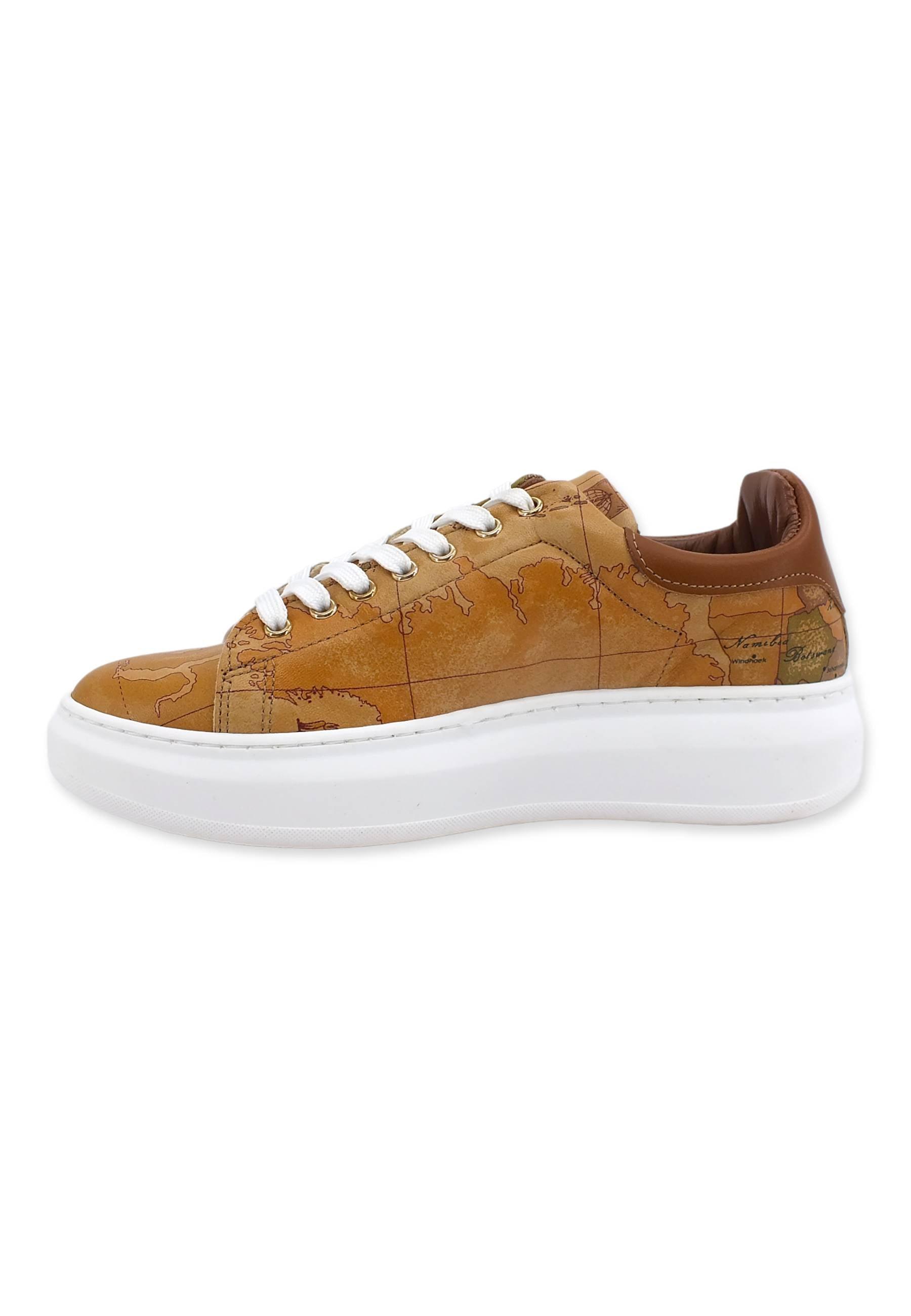 ALVIERO MARTINI 1° CLASSE Sneaker Geo Beige Natural Z0412-391E - Sandrini Calzature e Abbigliamento