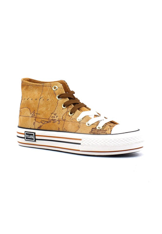 ALVIERO MARTINI 1° CLASSE Sneaker Hi Donna Geo Natural Z0574-9391 - Sandrini Calzature e Abbigliamento