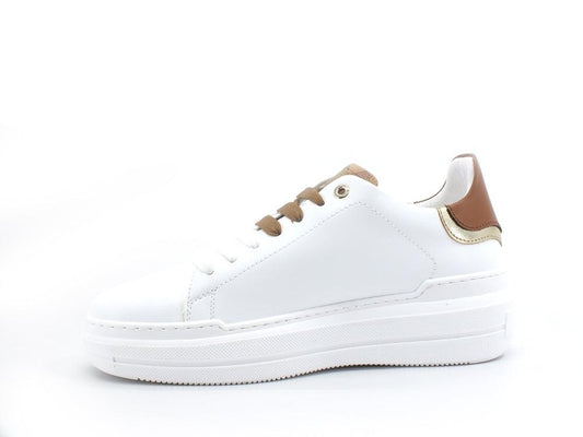 ALVIERO MARTINI 1° CLASSE Sneaker Logo Geo White Bianco Z0250-753D - Sandrini Calzature e Abbigliamento
