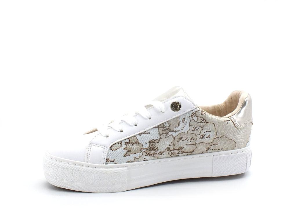 ALVIERO MARTINI 1° CLASSE Sneaker Platform Geo Safarti White Bianco N1145-0208 - Sandrini Calzature e Abbigliamento