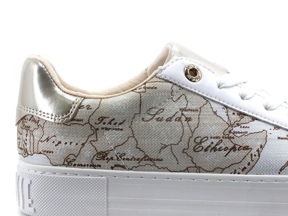 ALVIERO MARTINI 1° CLASSE Sneaker Platform Geo Safarti White Bianco N1145-0208 - Sandrini Calzature e Abbigliamento
