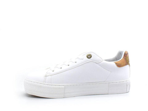 ALVIERO MARTINI 1° CLASSE Sneaker Platform Geo White Beige N1152-0289 - Sandrini Calzature e Abbigliamento