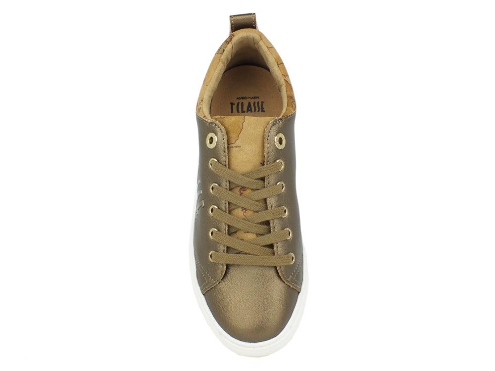 ALVIERO MARTINI 1° CLASSE Sneakers Bronzo Geo Beige P3A4-10363-0525 - Sandrini Calzature e Abbigliamento