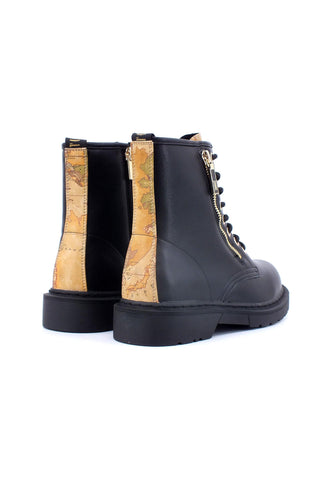 ALVIERO MARTINI 1° CLASSE Stivaletto Anfibio Donna Black Z0642-201C - Sandrini Calzature e Abbigliamento