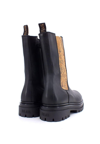 ALVIERO MARTINI 1° CLASSE Stivaletto Polacco Hi Donna Geo Black N1444-1251 - Sandrini Calzature e Abbigliamento