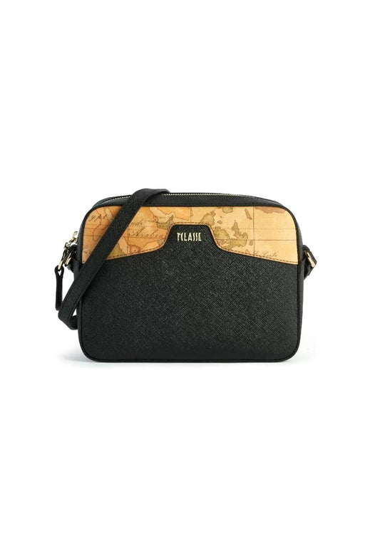 ALVIERO MARTINI 1° CLASSE Tracolla Small Reporter Black GV72-9407 - Sandrini Calzature e Abbigliamento