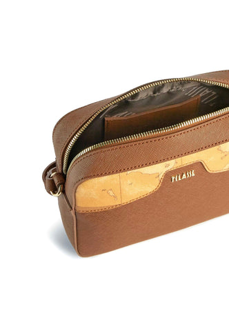 ALVIERO MARTINI 1° CLASSE Tracolla Small Reporter Chestnut GV72-9407 - Sandrini Calzature e Abbigliamento