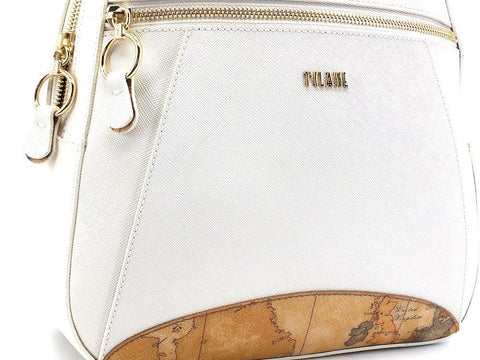 ALVIERO MARTINI 1° CLASSE Zaino Backpack Marble Col Bianco GS28-9407 - Sandrini Calzature e Abbigliamento