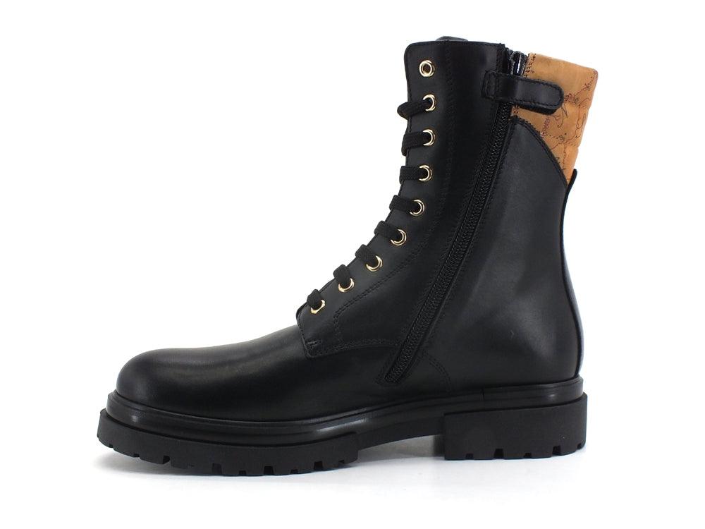 ALVIERO MARTINI 1A CLASSE Anfibio Stivaletto Black Geo N1072-0092 - Sandrini Calzature e Abbigliamento