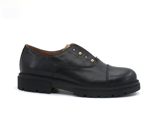 ALVIERO MARTINI 1A CLASSE Derby Borchie Black Geo N0801-0092 - Sandrini Calzature e Abbigliamento