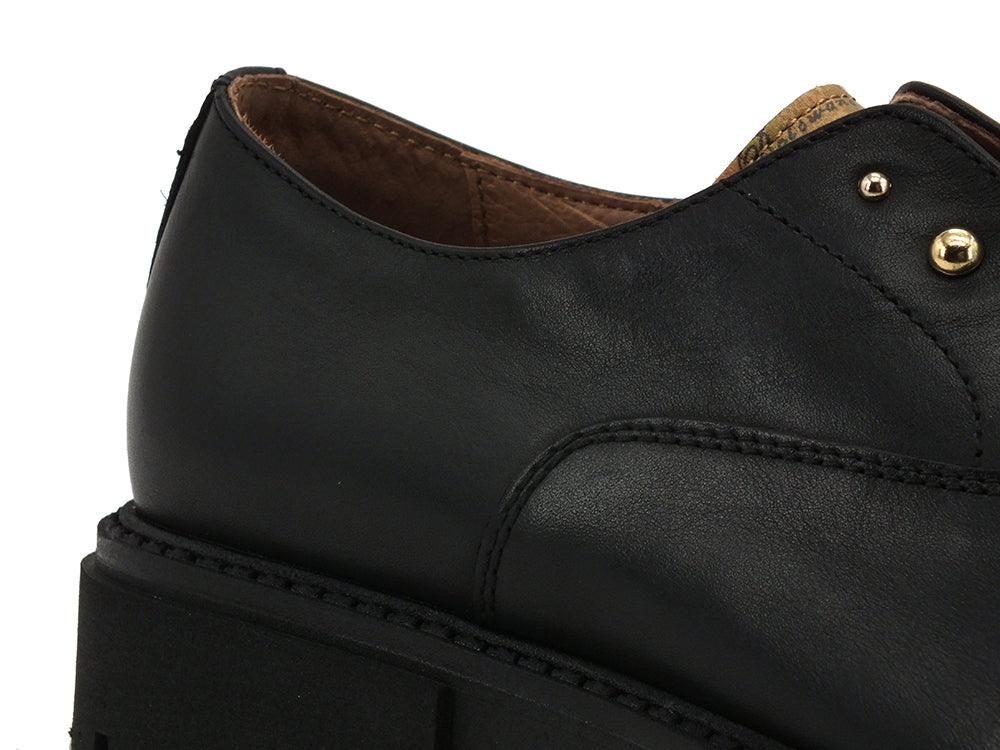 ALVIERO MARTINI 1A CLASSE Derby Borchie Black Geo N0801-0092 - Sandrini Calzature e Abbigliamento