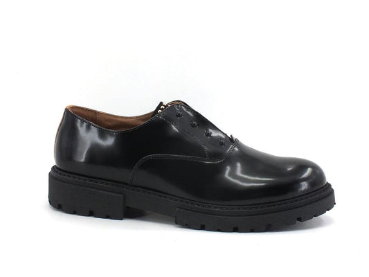 ALVIERO MARTINI 1A CLASSE Derby Borchie Black N1063-0444 - Sandrini Calzature e Abbigliamento