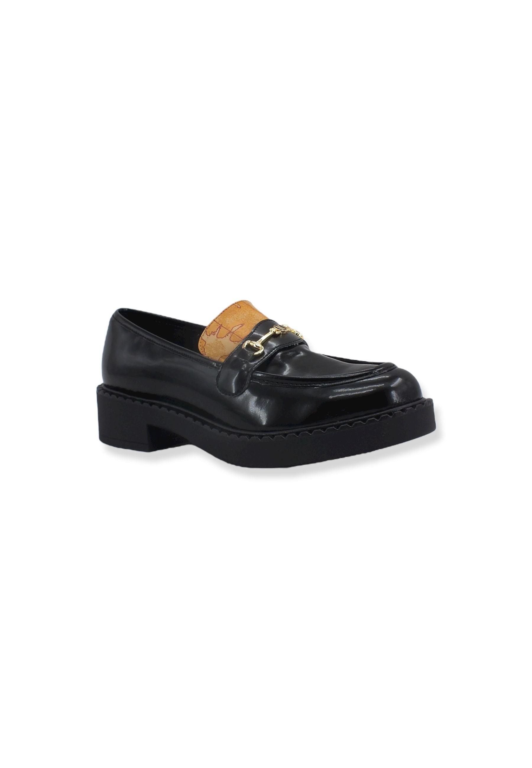 ALVIERO MARTINI 1A CLASSE Mocassino Pelle Donna Black Z0305-499B - Sandrini Calzature e Abbigliamento