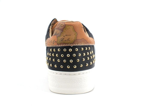 ALVIERO MARTINI 1A CLASSE Sneaker Geo Black Geo Beige N0990-0193 - Sandrini Calzature e Abbigliamento