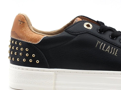 ALVIERO MARTINI 1A CLASSE Sneaker Geo Black Geo Beige N0990-0193 - Sandrini Calzature e Abbigliamento