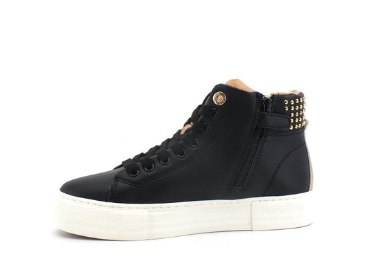 ALVIERO MARTINI 1A CLASSE Sneaker Platform Borchie Black Geo Beige N0991-0193 - Sandrini Calzature e Abbigliamento
