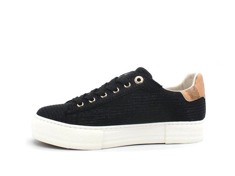 ALVIERO MARTINI 1A CLASSE Sneaker Platform Lux Nero Geo Beige P3A4-10877 - Sandrini Calzature e Abbigliamento
