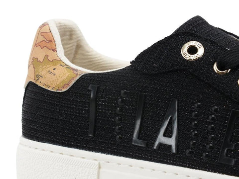 ALVIERO MARTINI 1A CLASSE Sneaker Platform Lux Nero Geo Beige P3A4-10877 - Sandrini Calzature e Abbigliamento