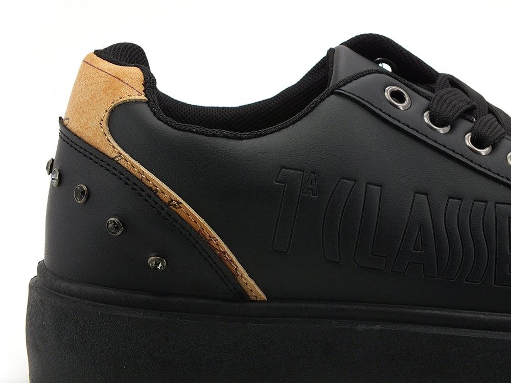 ALVIERO MARTINI 1A CLASSE Sneaker Platform Strass Black Geo Z0131-201D - Sandrini Calzature e Abbigliamento