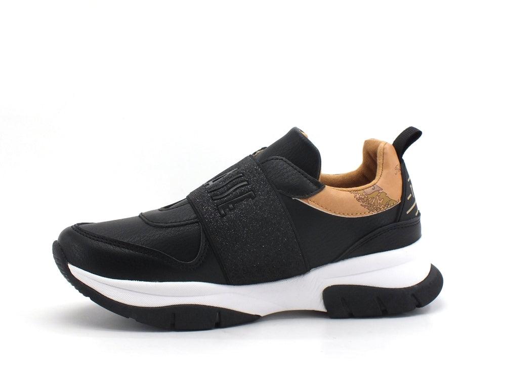 ALVIERO MARTINI 1A CLASSE Sneaker Running Black Geo Beige N1001-0193 - Sandrini Calzature e Abbigliamento