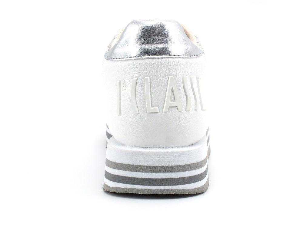 ALVIERO MARTINI 1A CLASSE Sneaker Running Donna Geo Lamè White Safari N0562-0558 - Sandrini Calzature e Abbigliamento